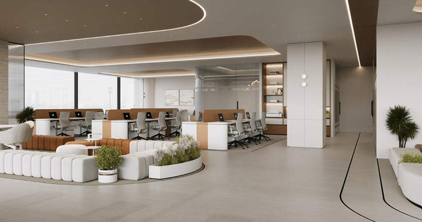 تحويل أفكارك إلى مكاتب مثالية مع ام جي